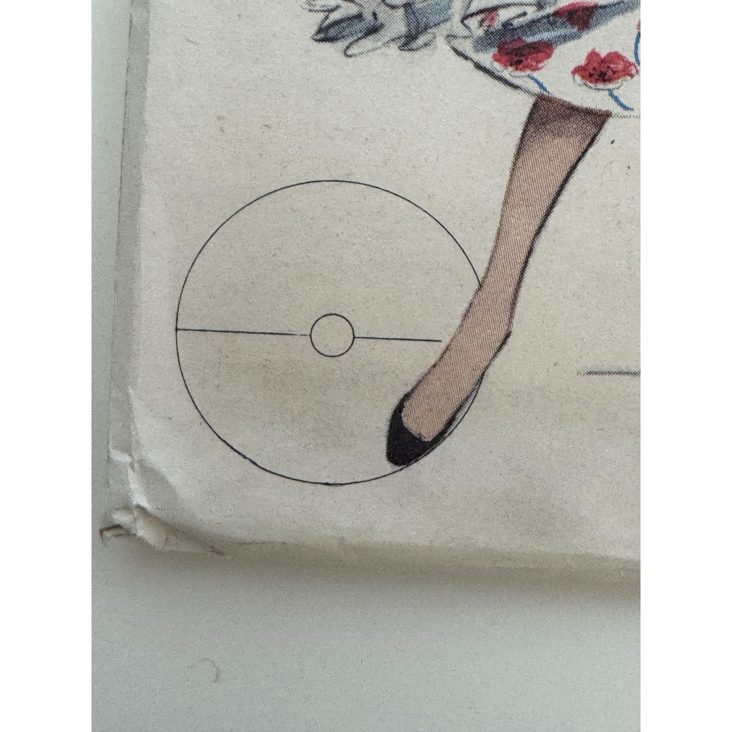 Butterick Sewing Pattern 6858 Circle Skirt Ruffled Petticoat Vintage 1950s Uncut