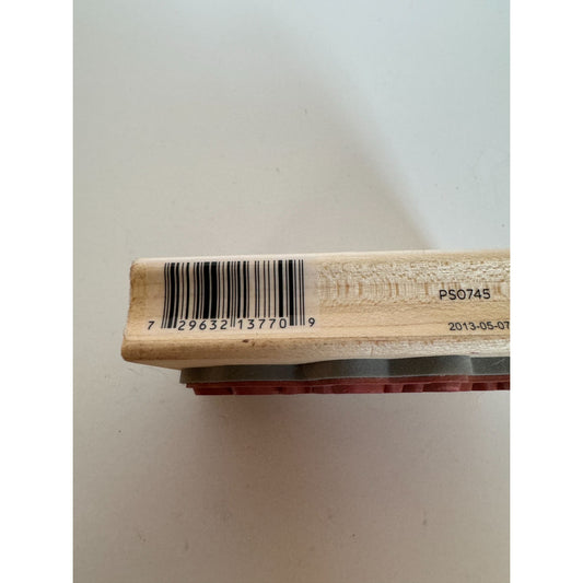 Hampton Art Rubber Stamp Eat Drink Enjoy Dinner Party Invitation Card Making