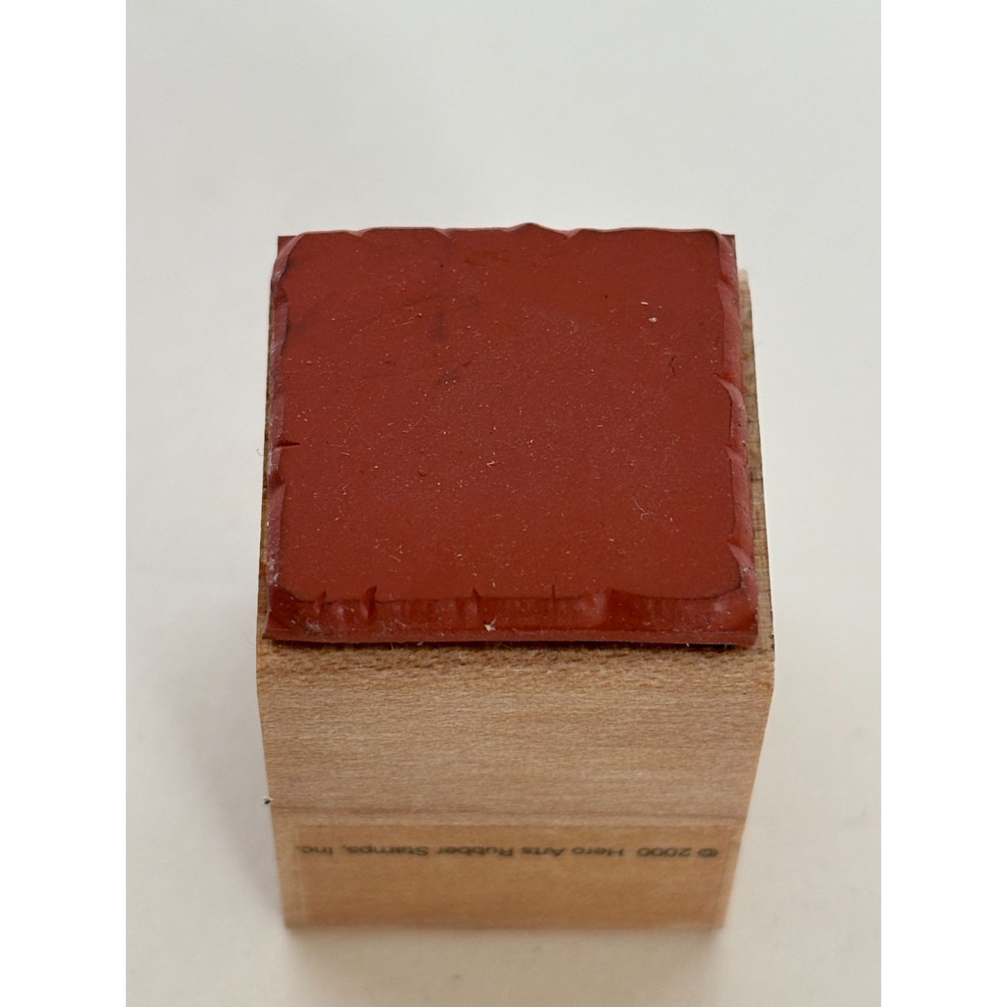 Hero Arts Rubber Stamp Square Background Card Making Shape Rough Edges 1 inch