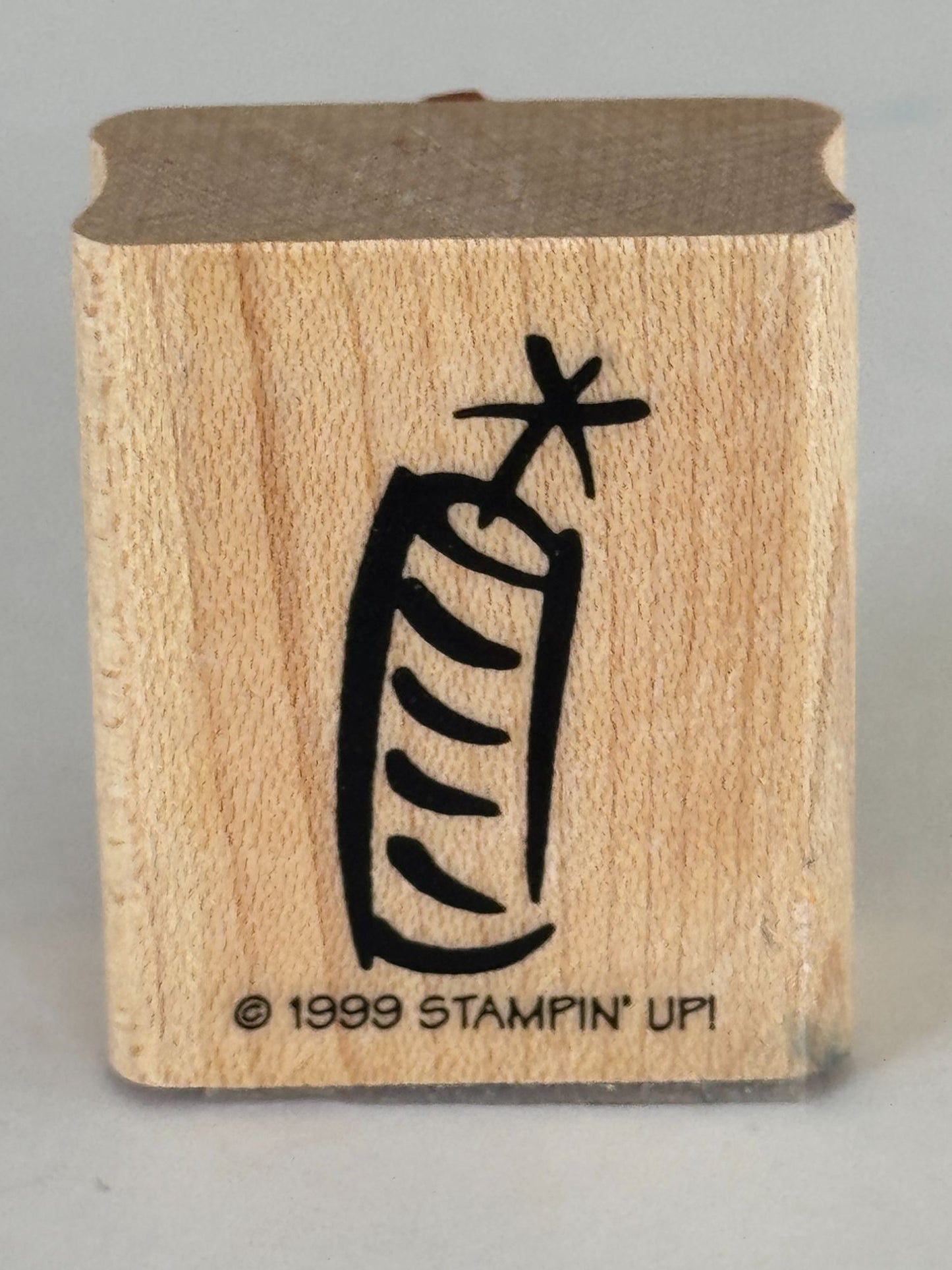 Stampin Up Rubber Stamp Birthday Candle Firework Dynamite Firecracker Patriotic