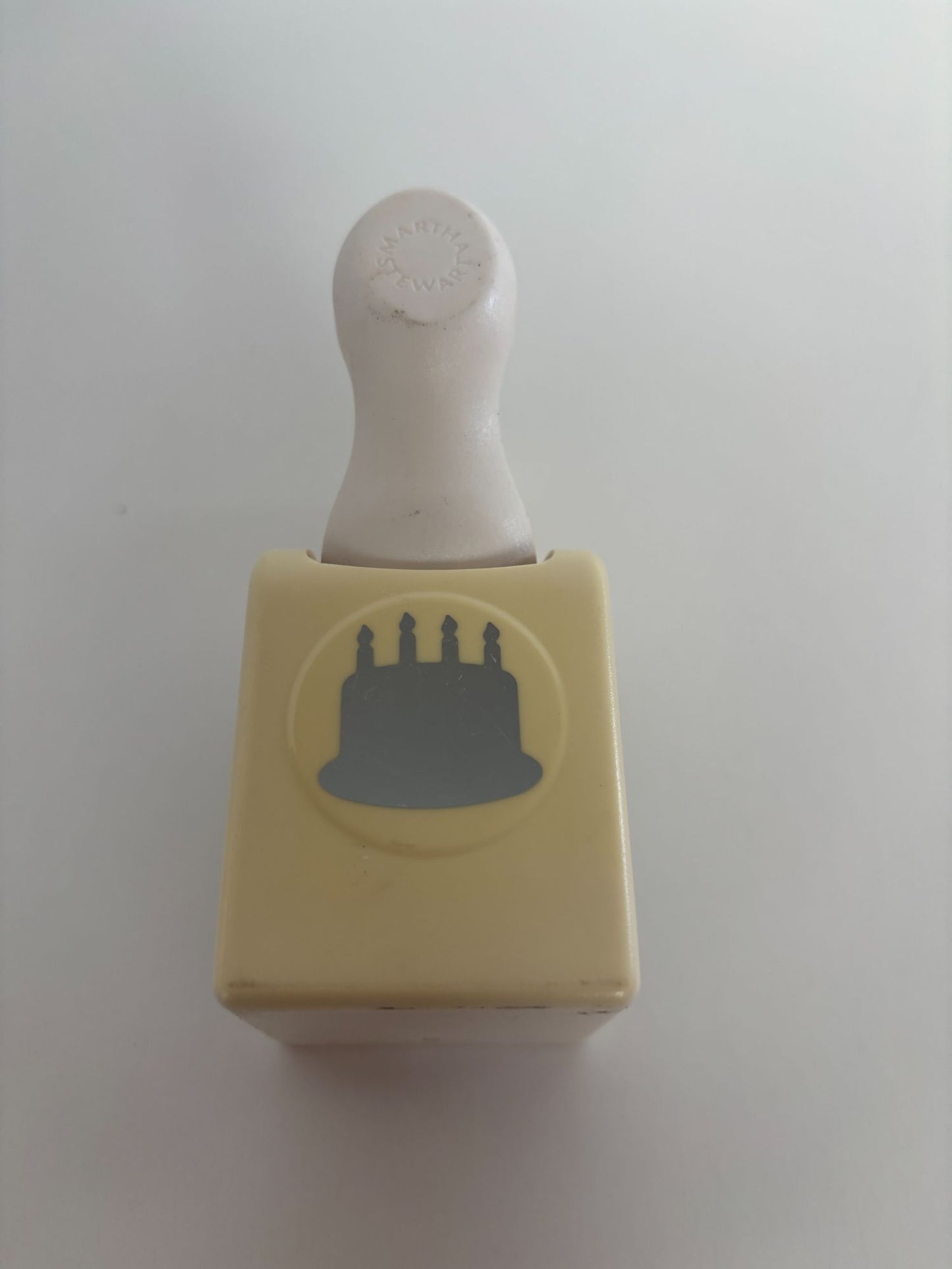 Martha Stewart Paper Punch Birthday Cake with Candles Card Making Craft Party