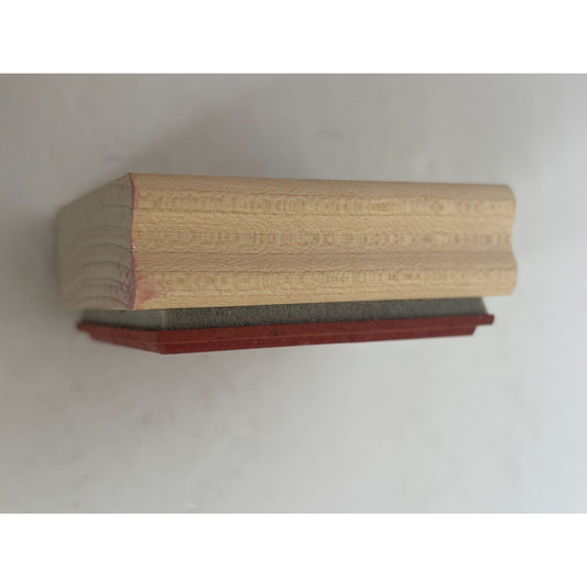 Stampin Up Rubber Stamp Santa Claus in Rectangle Big Beard Night Sky Christmas