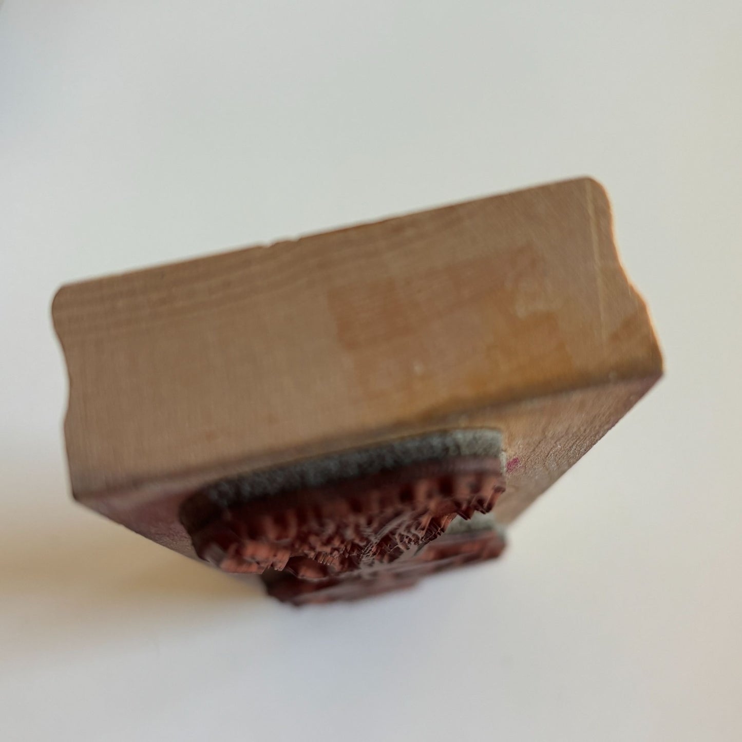 Penny Black Rubber Stamp Soft Sculpture Flower Long Stemmed Wildflowers Vertical