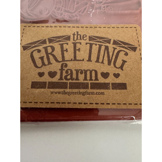 The Greeting Farm Rubber Stamp Set Miss Anya Collection Shopping bags Girl Purse