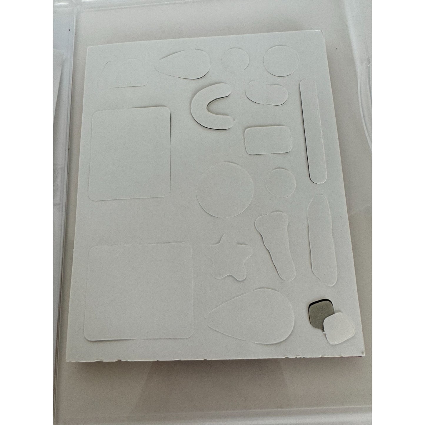 Stampin Up Playful Pieces Rubber Stamp Set Butterfly Summer Gift Present Star