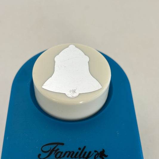 Family Treasures Paper Punch Wedding Bell Christmas Craft Diecut 1.25 Inch