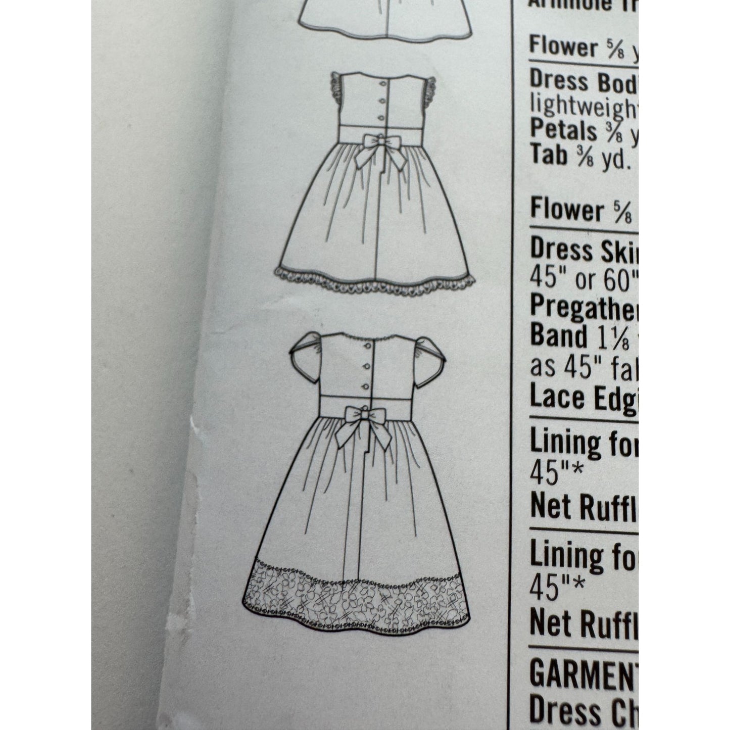 Simplicity Sewing Pattern 2265 Toddler Childs Dress 4-8 Project Runway Summer UC