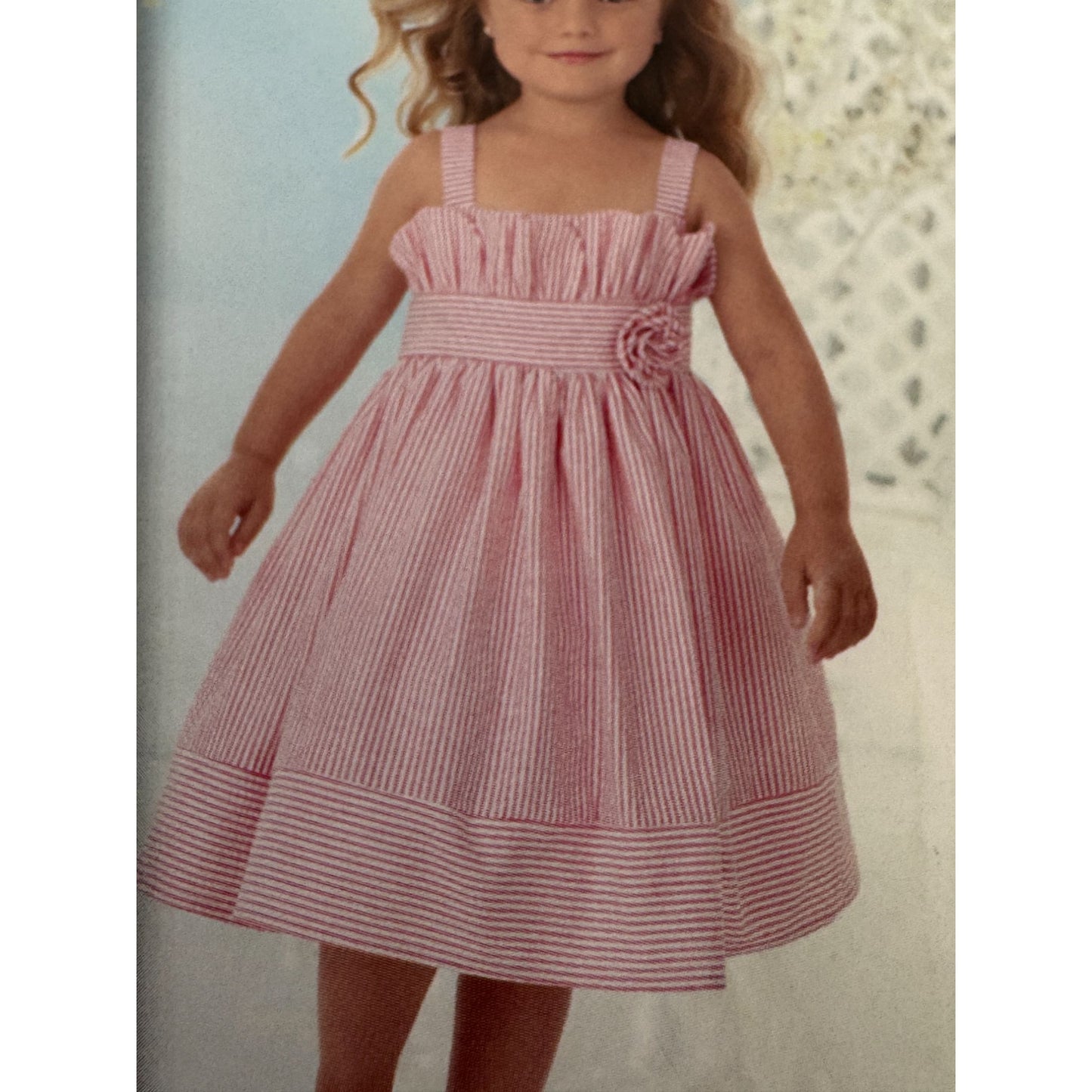 Simplicity Sewing Pattern 2265 Toddler Childs Dress 4-8 Project Runway Summer UC