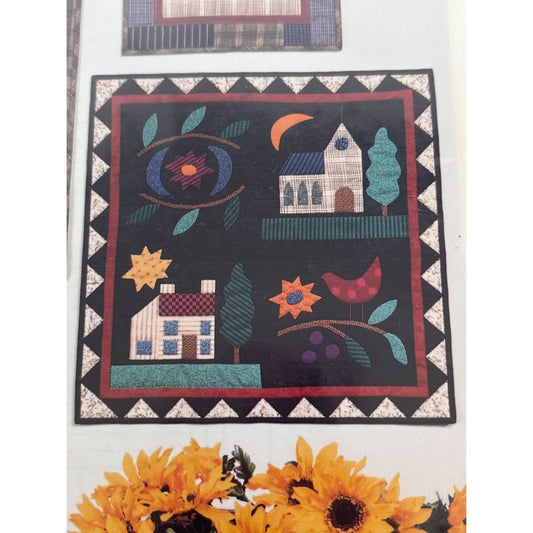 Wild Goose Chase Quilt Patterns Prairie Folk Art Wall Hangings Bird Church 110