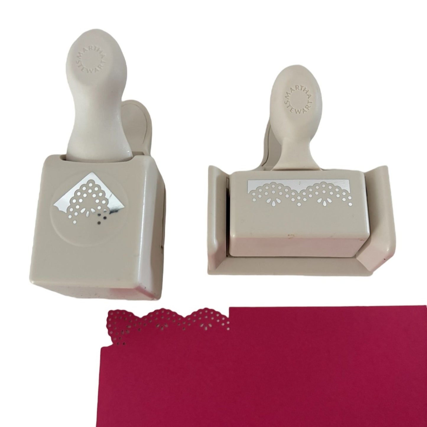 Martha Stewart Paper Punches Around the Page Lace Corner and Edge Border Craft