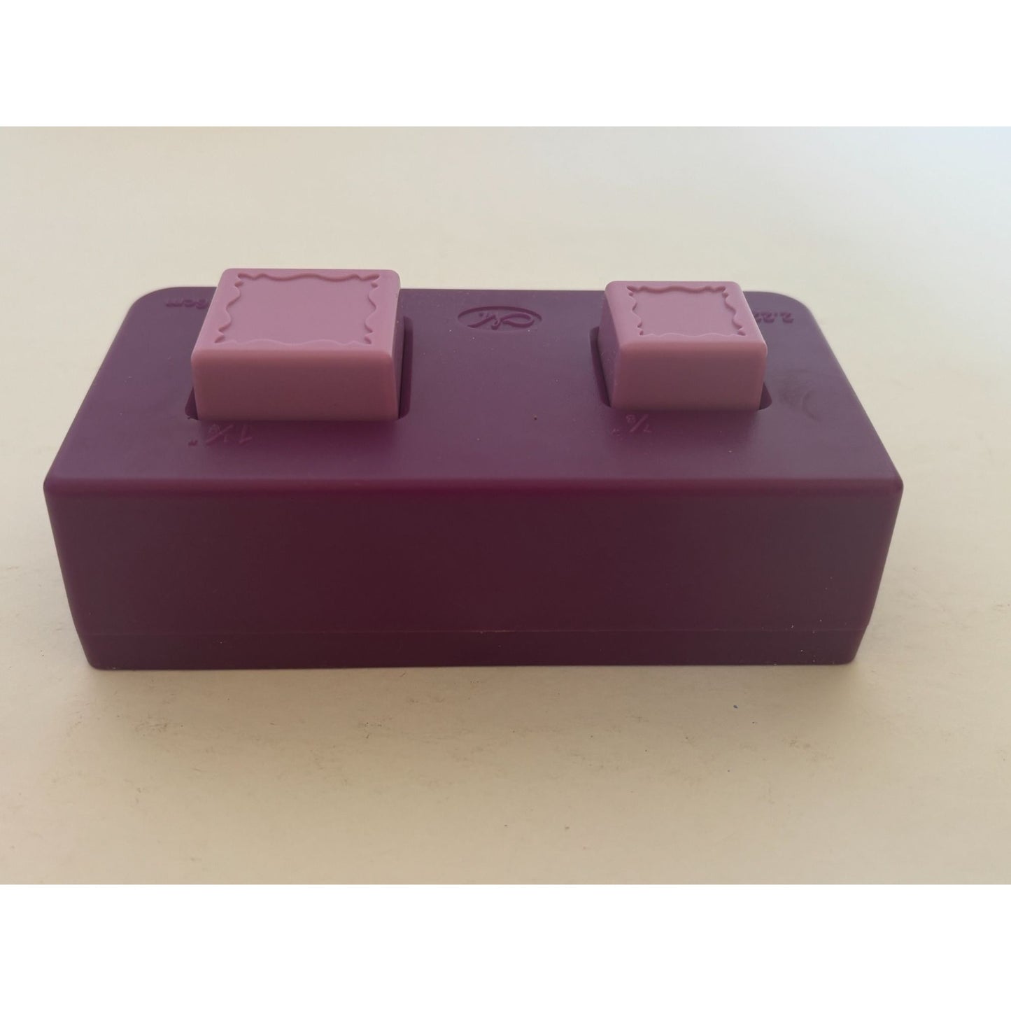 Creative Memories Fancy Square Maker Paper Punch Set Scalloped Edge Decorative