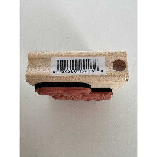 All Night Media Rubber Stamp Curious Mickey Mouse Disney Gift Box Guess Present