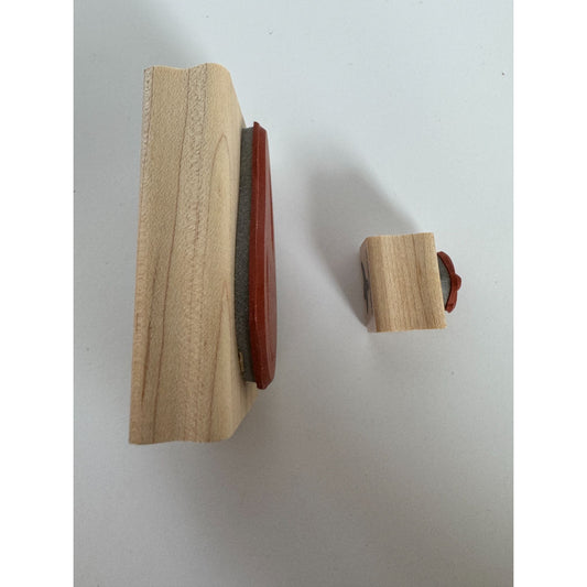 Stampin Up Rubber Stamps Eggplant Stem Vegetable Food Wood Mounted Card Making