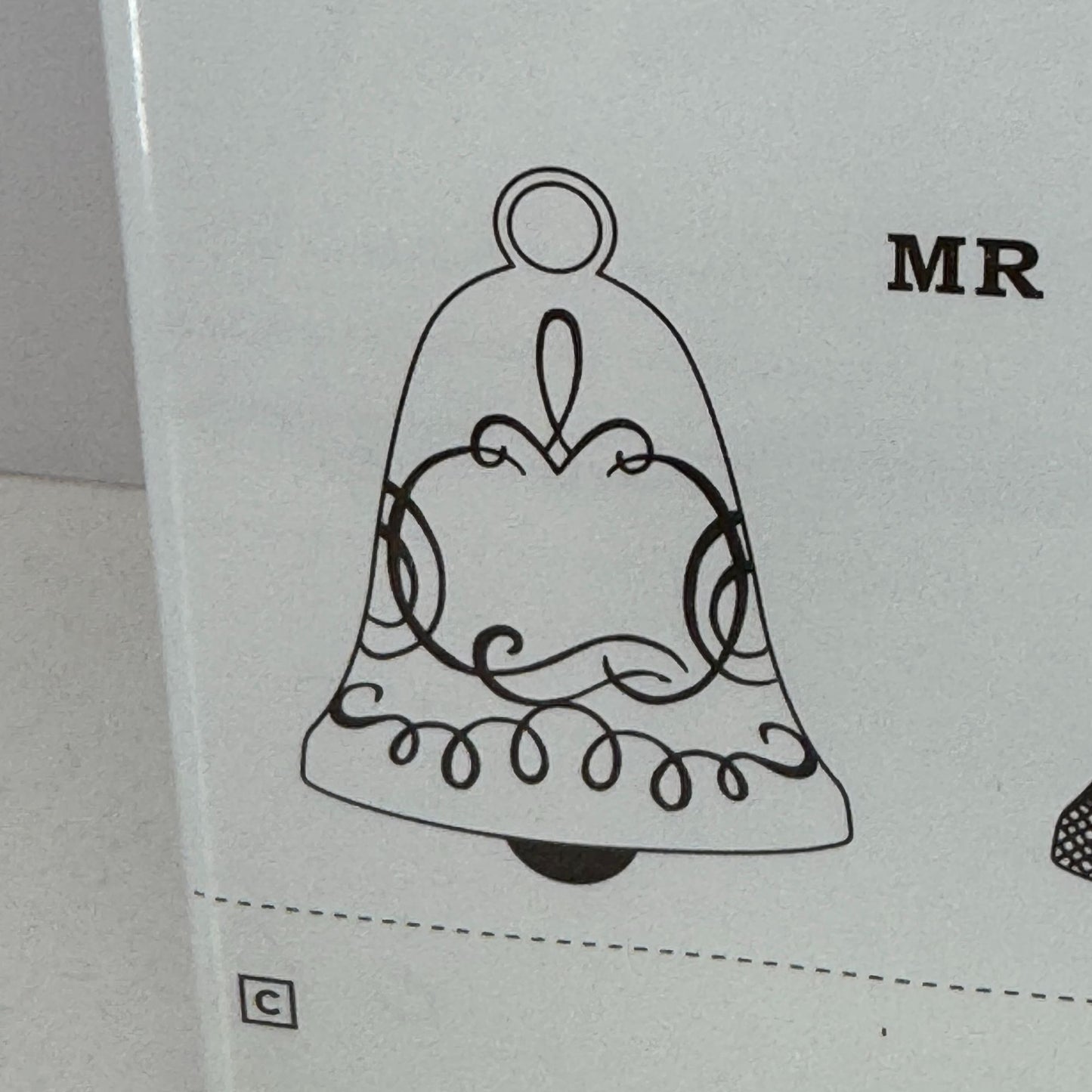 Stampin Up Rubber Stamp Set Seasonal Bells Christmas Wedding Seasons Greetings