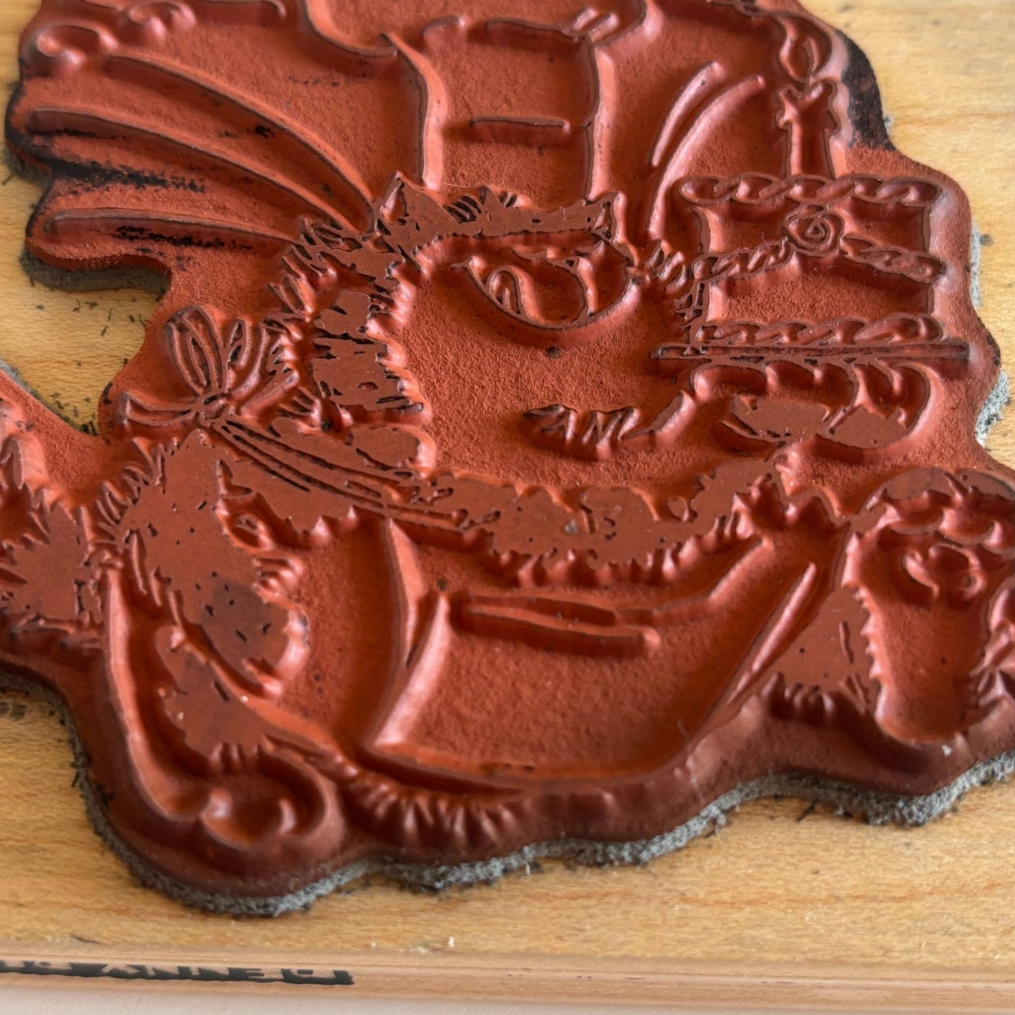 Penny Black Rubber Stamp What Creation Chef Cat Birthday Cake Baker Hungry 2377J