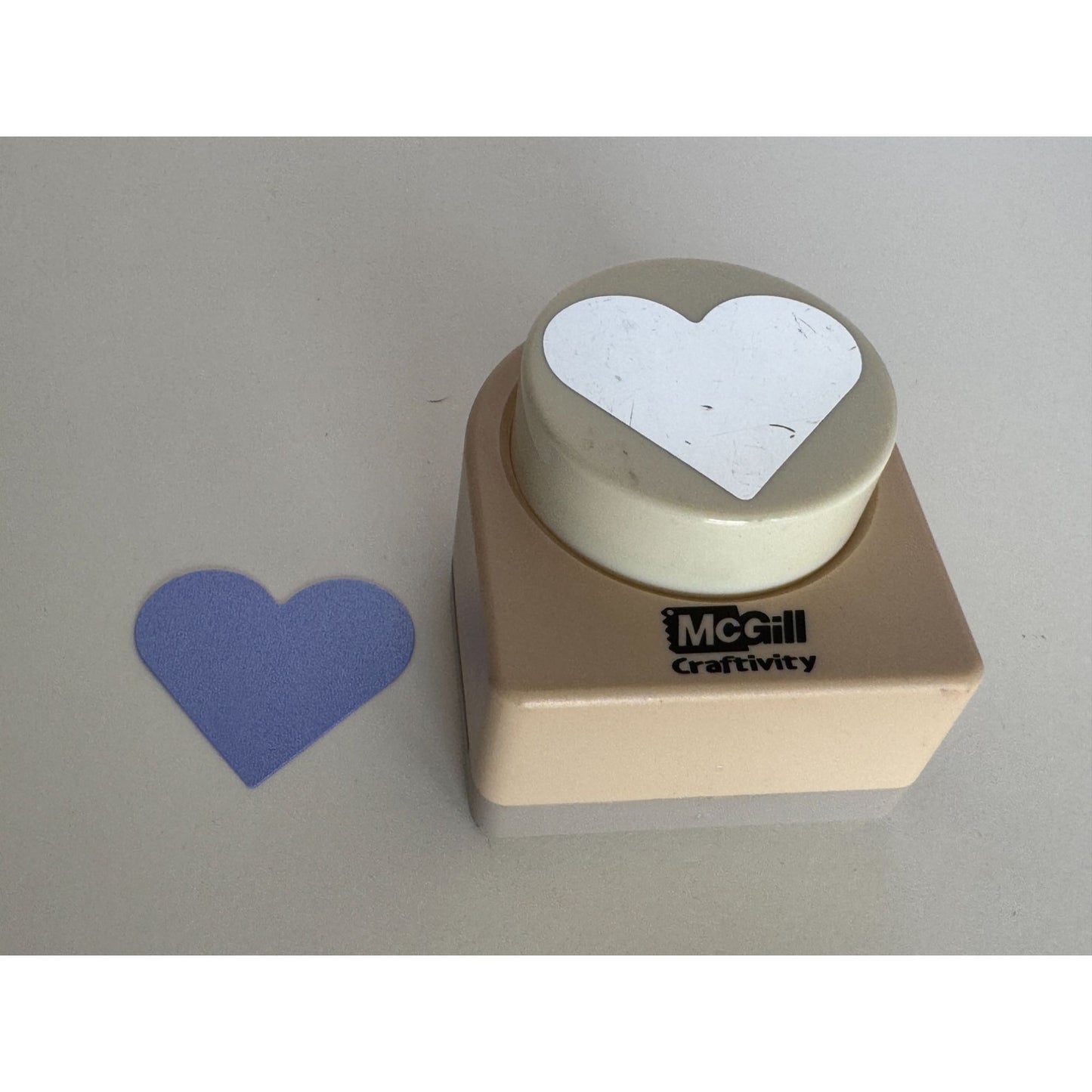 McGill Craftivity Paper Punch Heart Shape Valentines Day Craft Love Big 2 Inch