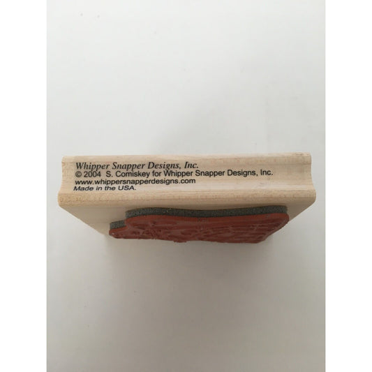 Whipper Snapper Rubber Stamp Sick Bug Quilted Blanket Get Well Soon Card Making