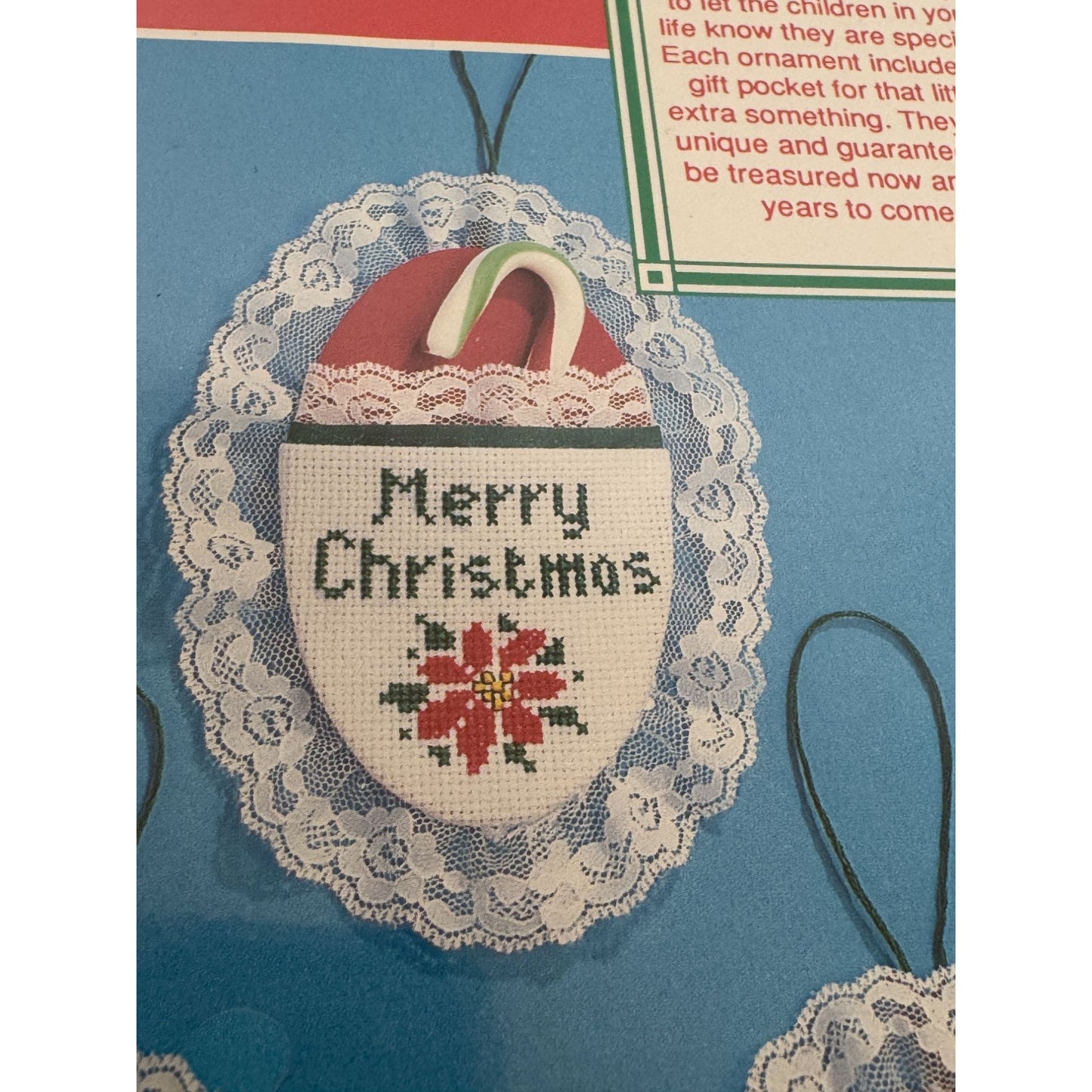 Designs For The Needle Cross Stitch Kit Traditional Christmas Ornament Candles