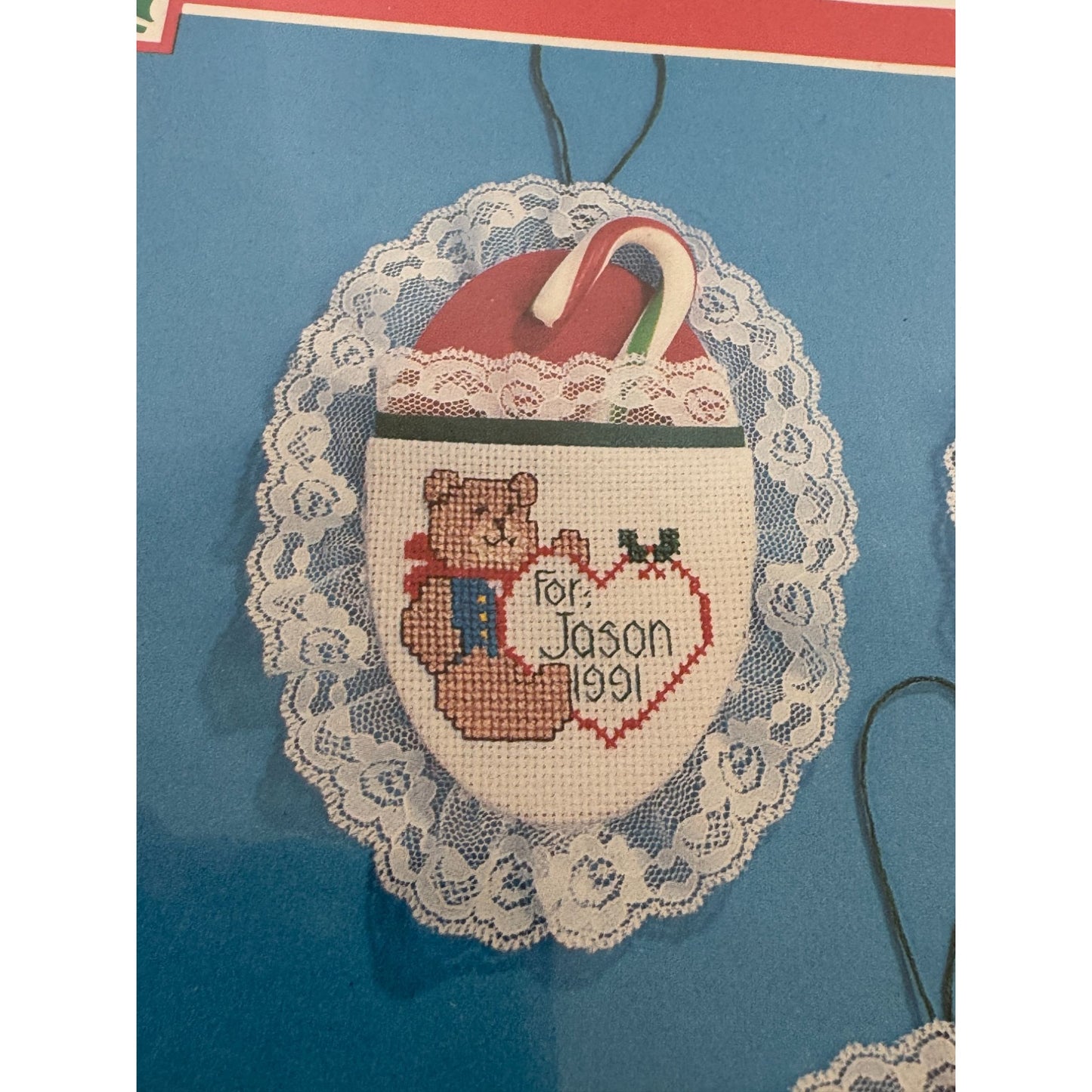 Designs For The Needle Cross Stitch Kit Traditional Christmas Ornament Candles