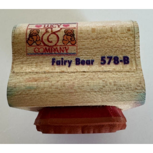 Rubber Stampede Rubber Stamp Fairy Bear Dancing Animal Dance Tutu Ballerina