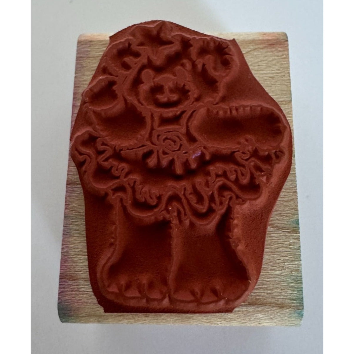 Rubber Stampede Rubber Stamp Fairy Bear Dancing Animal Dance Tutu Ballerina