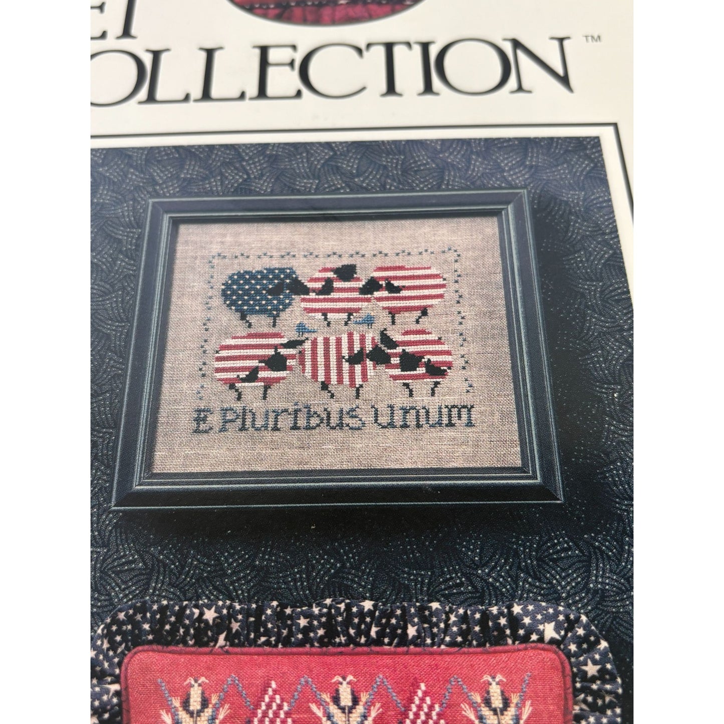 The Cricket Collection Cross Stitch Pattern And So 4th of July American Flag 199