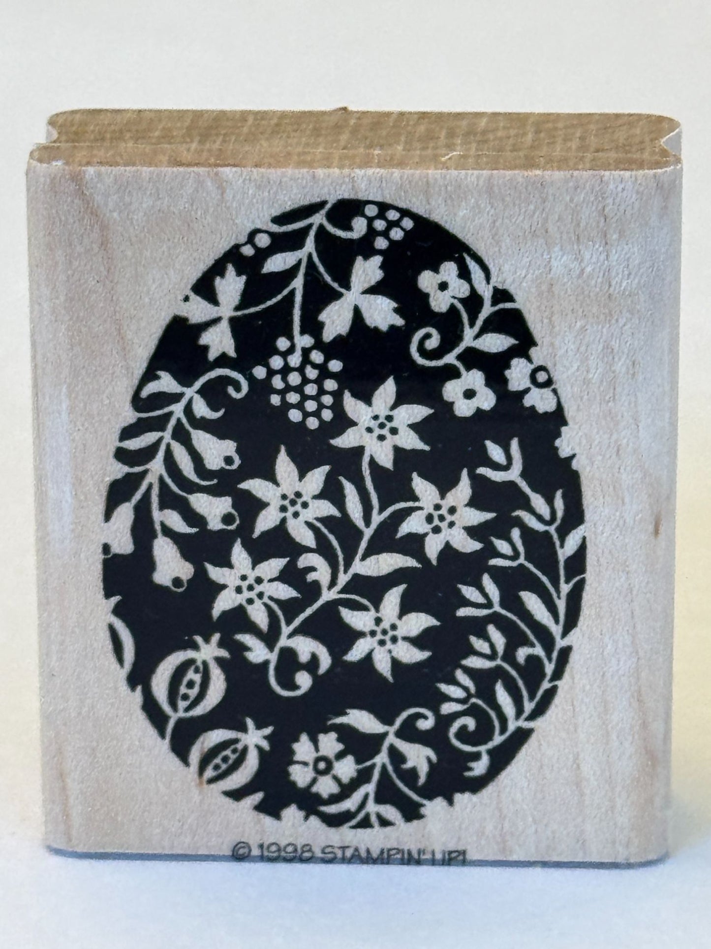 Stampin Up Easter Egg Floral Patterned Decorative Card Making Spring Flowers