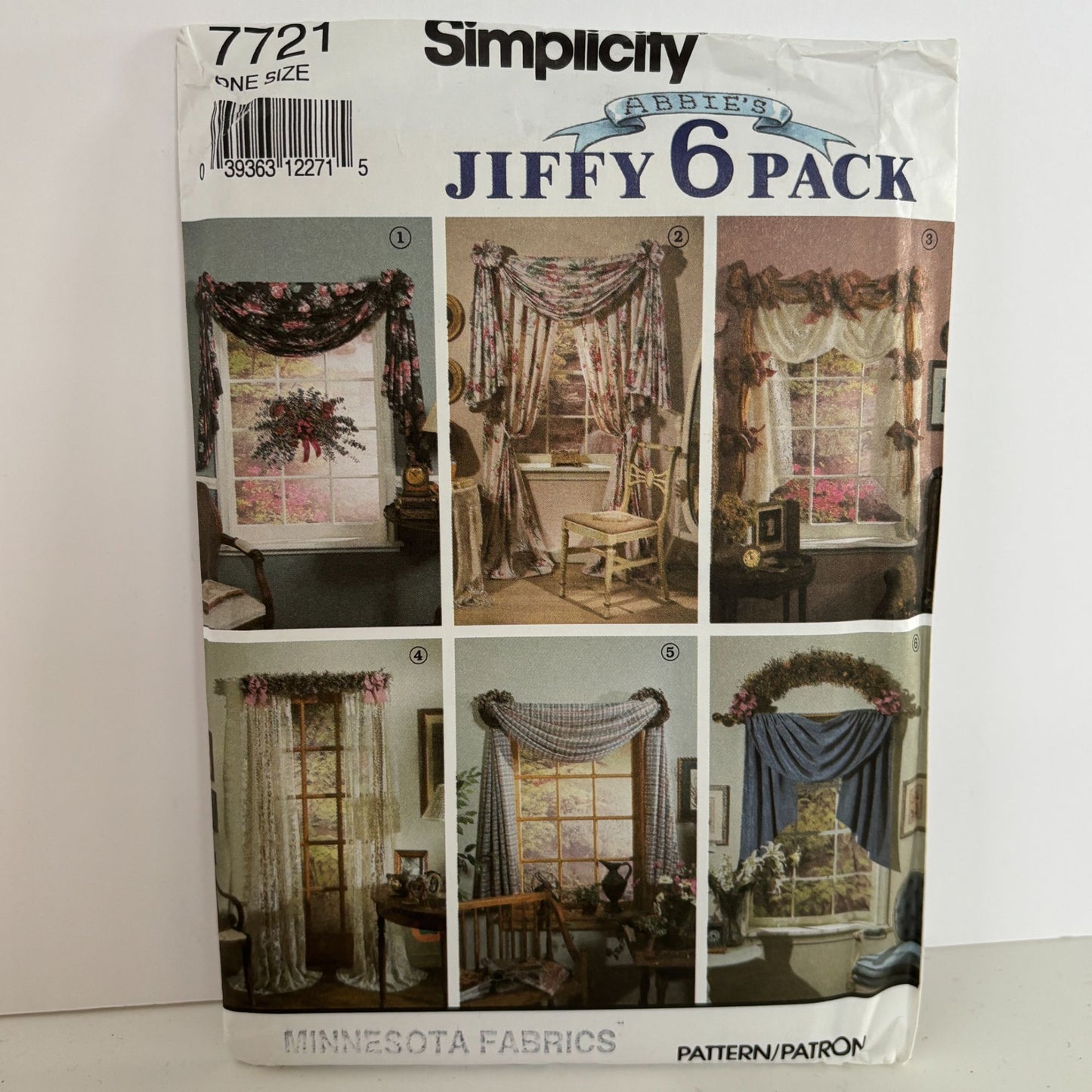Simplicity Sewing Pattern 7721: Abbie's Jiffy 6 Pack