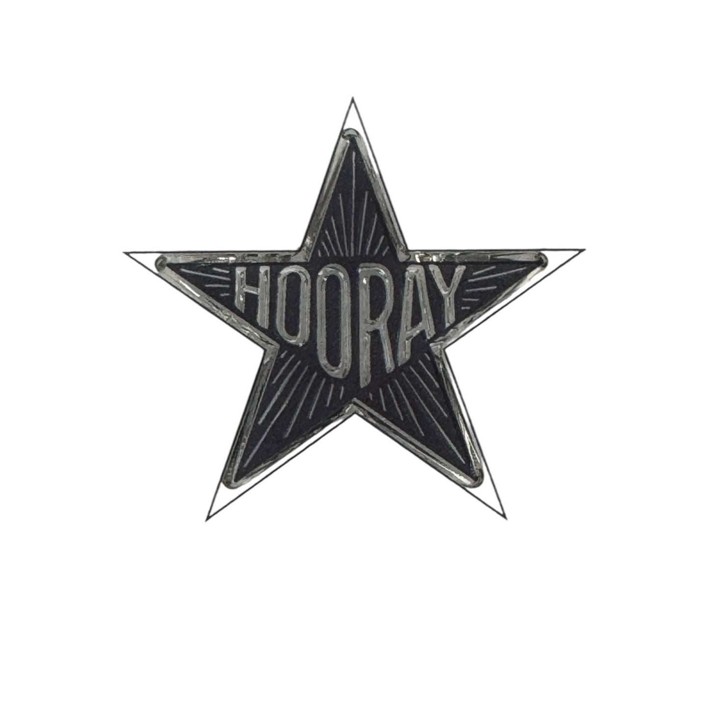 CTMH My Acrylix Acrylic Stamp Hooray Sentiments A1205 Star Card Making Celebrate