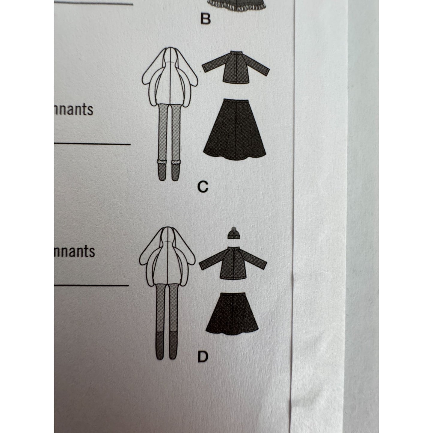 Simplicity Sewing Pattern S9905 Plush Slender Bunny with Clothes Easter Decor UC