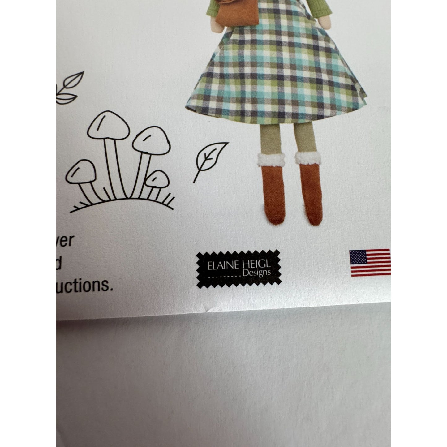 Simplicity Sewing Pattern S9905 Plush Slender Bunny with Clothes Easter Decor UC