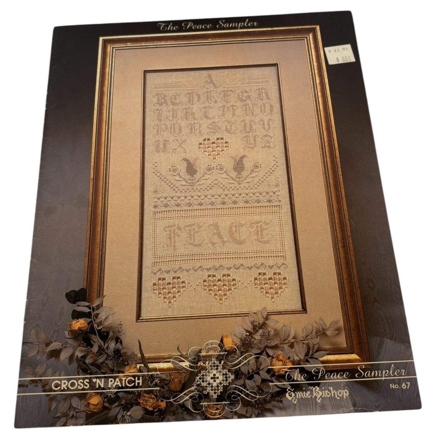 Cross N Patch Hardanger Pattern The Peace Sampler 67 Emie Bishop Alphabet Heart