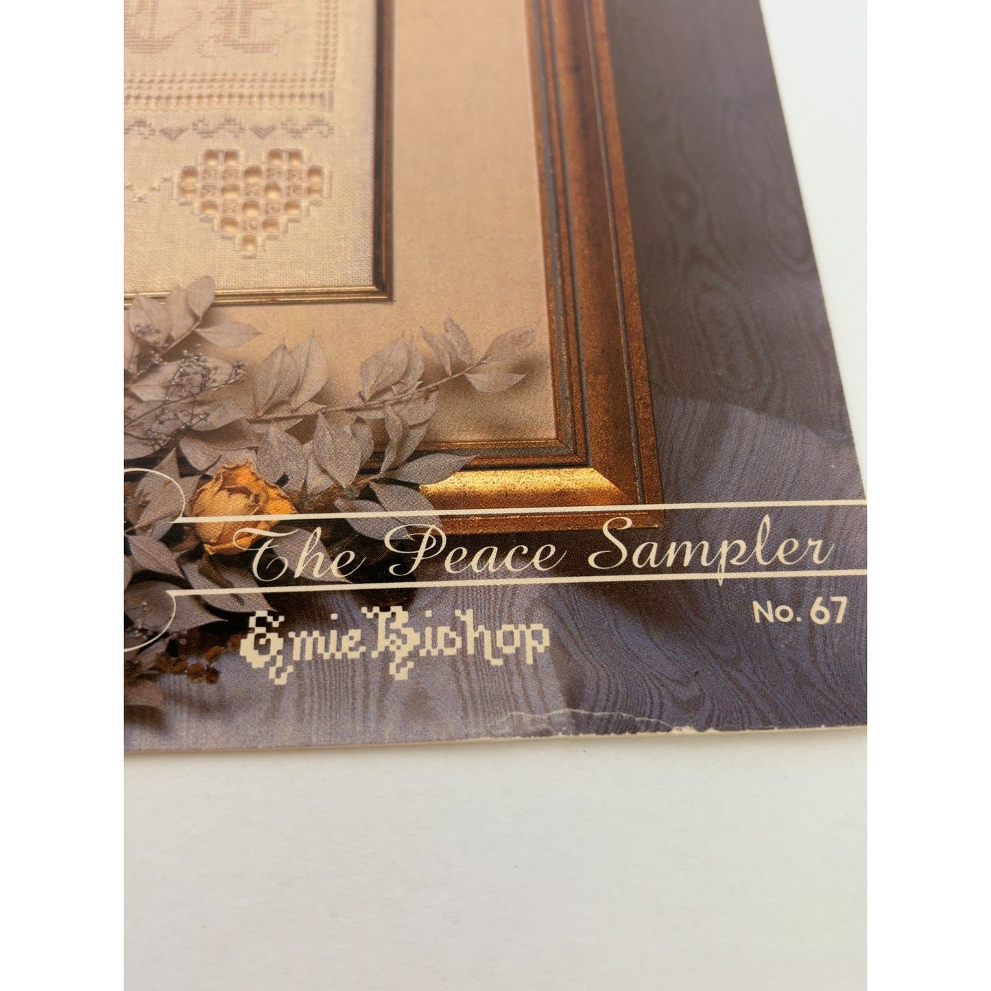Cross N Patch Hardanger Pattern The Peace Sampler 67 Emie Bishop Alphabet Heart