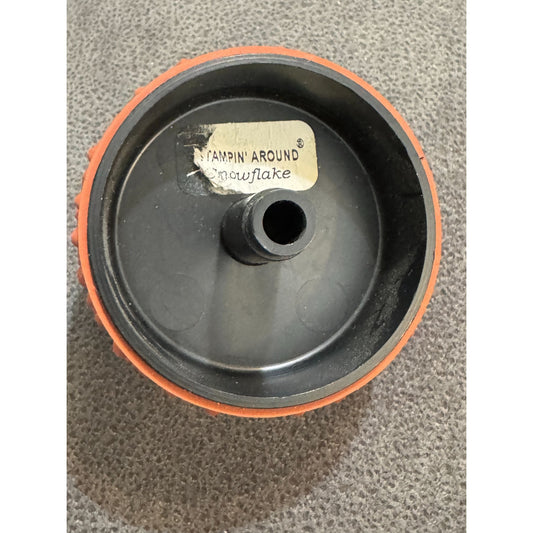 Stampin Around Rubber Stamp Snowflake Roller Stampin Up Christmas Border 1 Inch