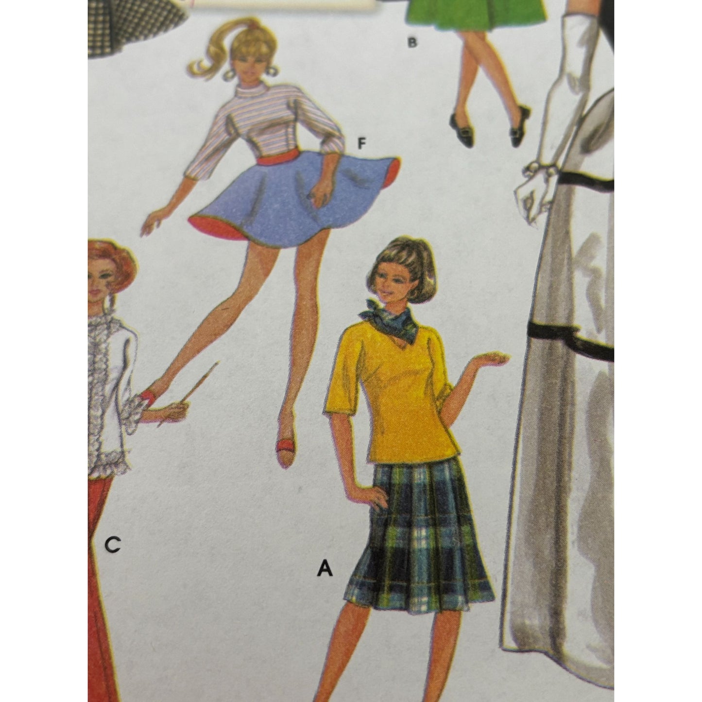 Simplicity Sewing Pattern 5785 Archives 11.5 Inch Fashion Doll Clothes Clothing