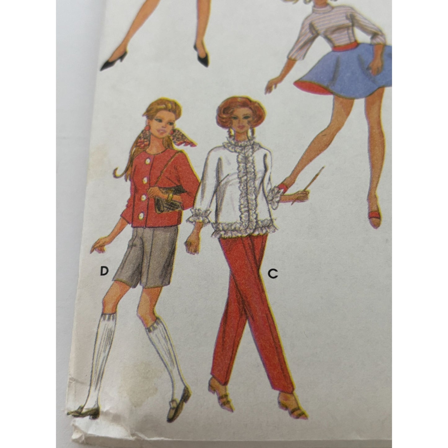 Simplicity Sewing Pattern 5785 Archives 11.5 Inch Fashion Doll Clothes Clothing