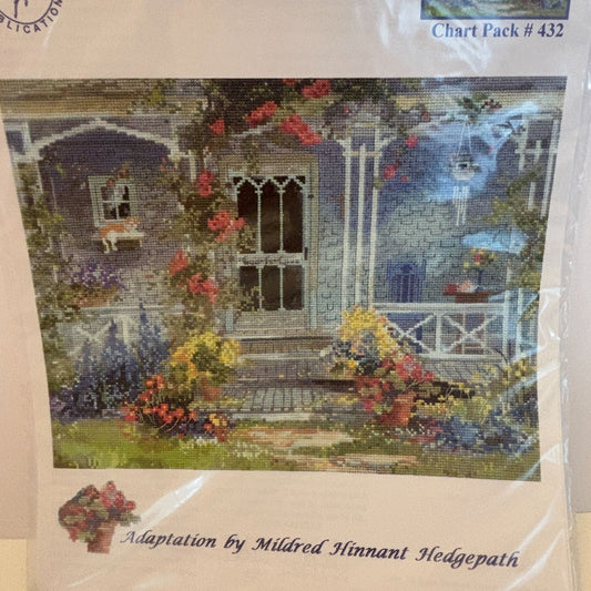 Pegasus Cross Stitch Pattern Marty Bells Parsons Porch Chart Pack 432 House Door