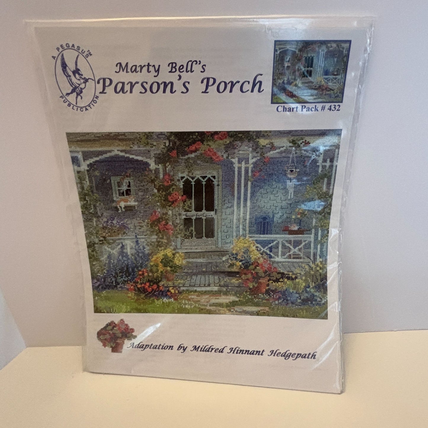 Pegasus Cross Stitch Pattern Marty Bells Parsons Porch Chart Pack 432 House Door