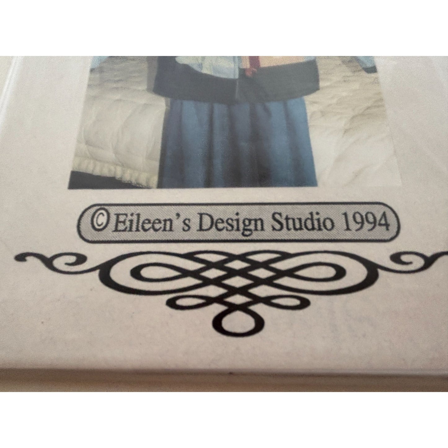 Eileens Design Sewing Pattern North Woods Jacket Fusible Applique Folksy 6-22 UC