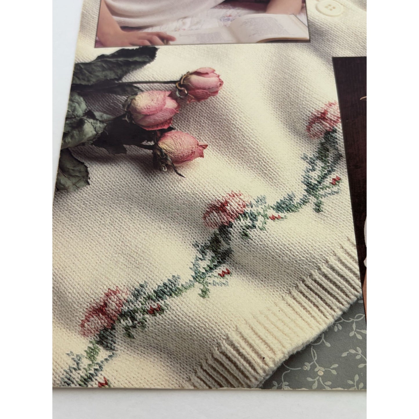 Duplicate Stitch Designs Pattern Book 47 Paula Vaughan Flower Cross Stitch 2196