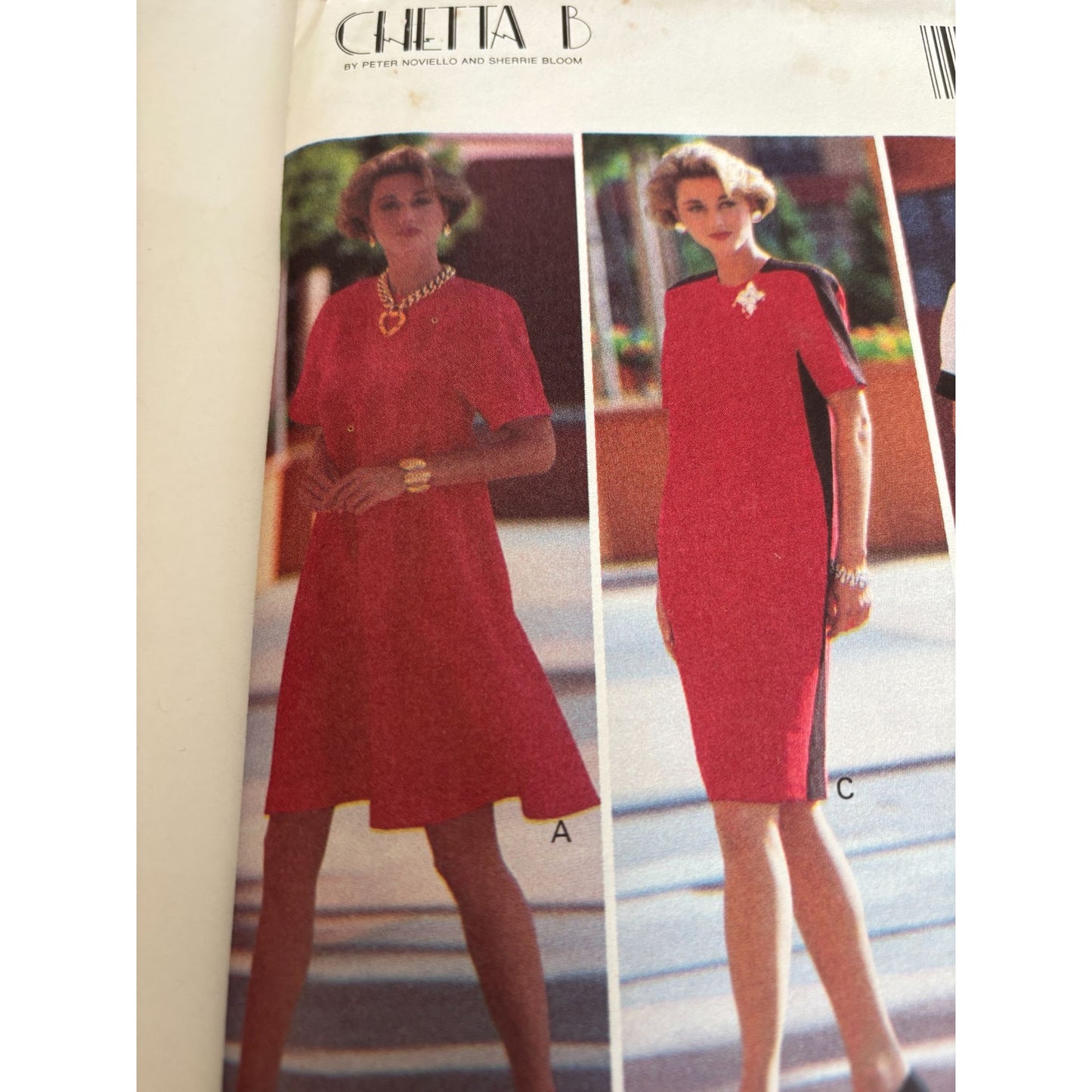 Butterick Sewing Pattern 6133 Slightly Flared Dress Career Work Easy UC 6 8 10