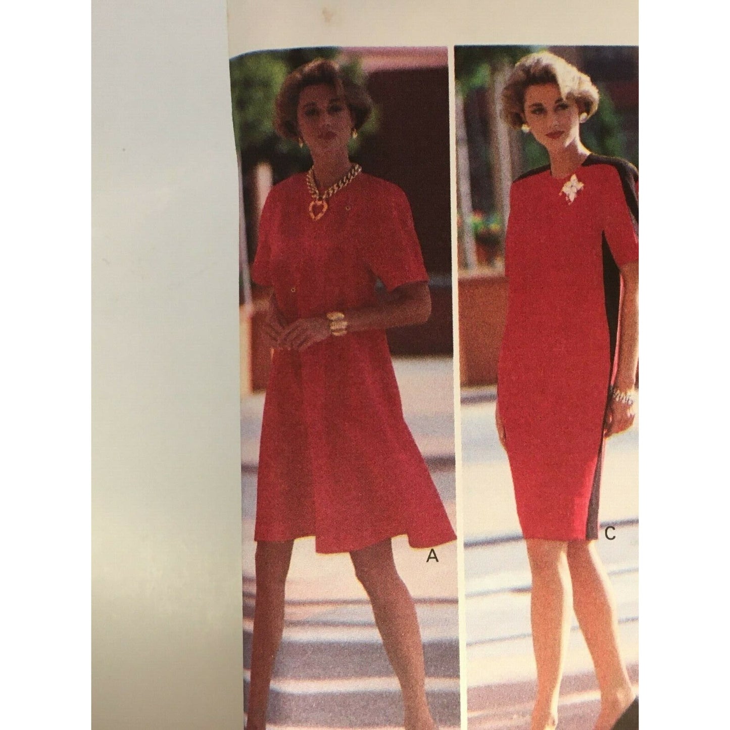 Butterick Sewing Pattern 6133 Slightly Flared Dress Career Work Easy UC 6 8 10