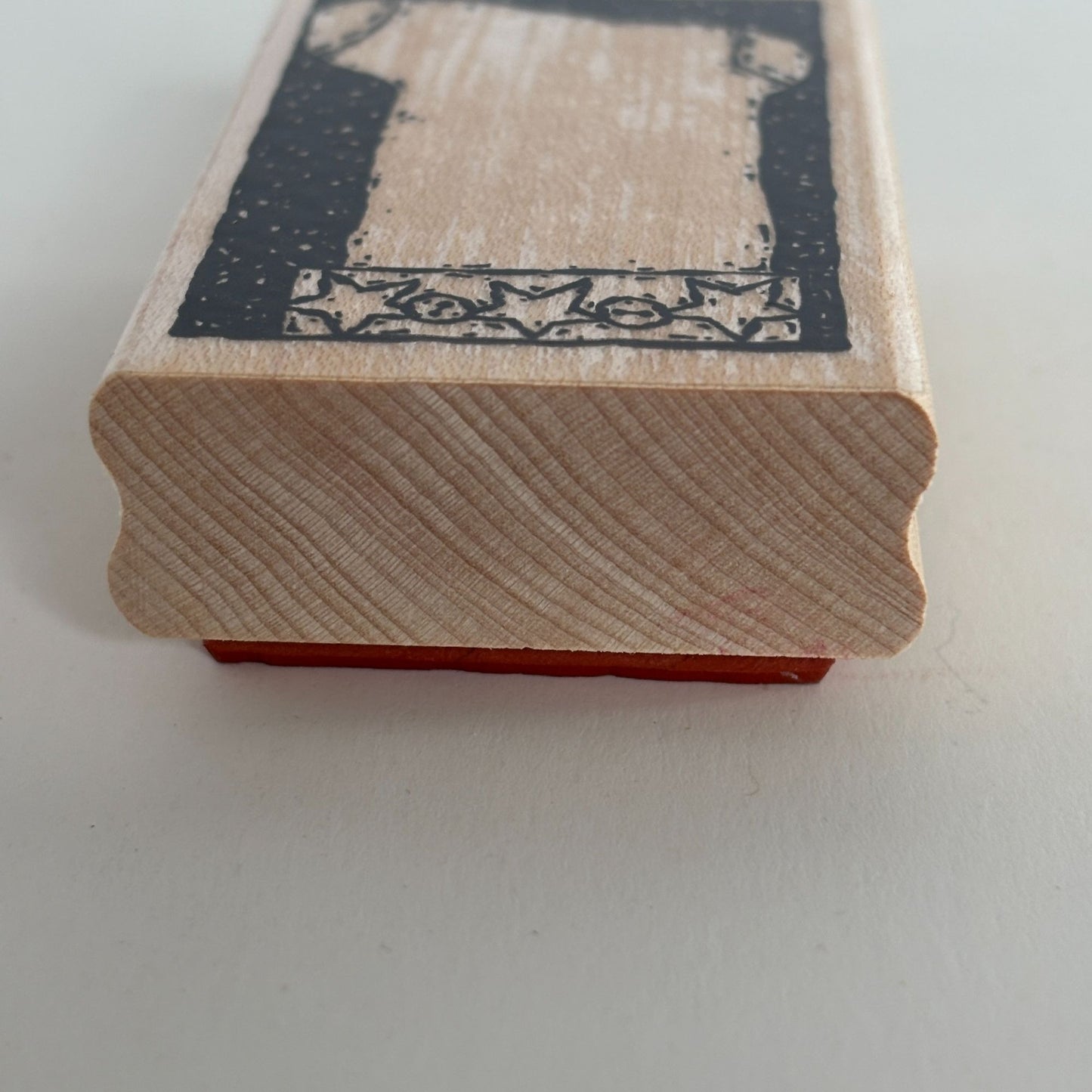 Stampin Up Rubber Stamp Christmas Stocking Winter Holiday Card Making Craft Star