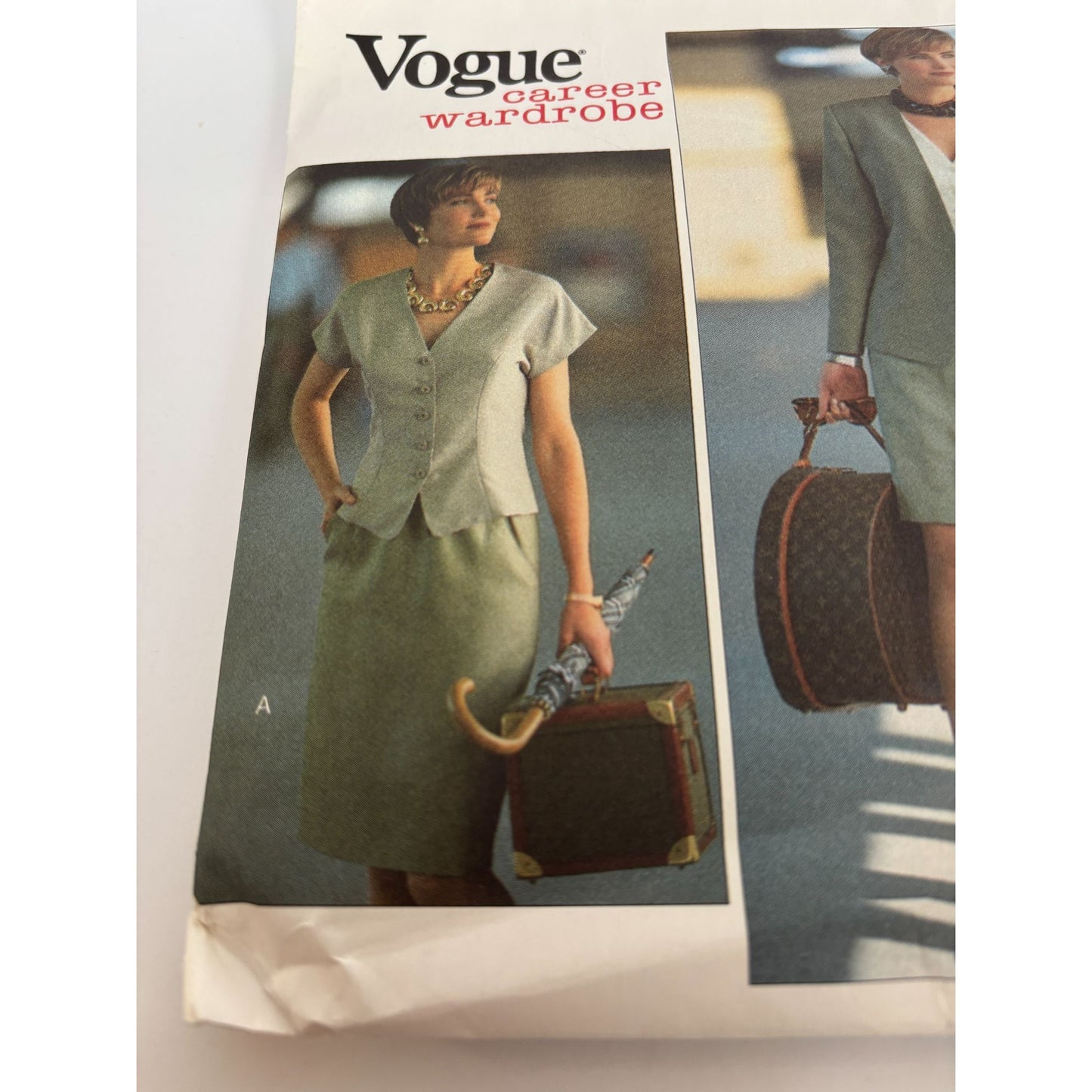 Vogue Sewing Pattern 2637 Career Wardrobe 6-10 Jacket Skirt Shorts Pants Easy UC
