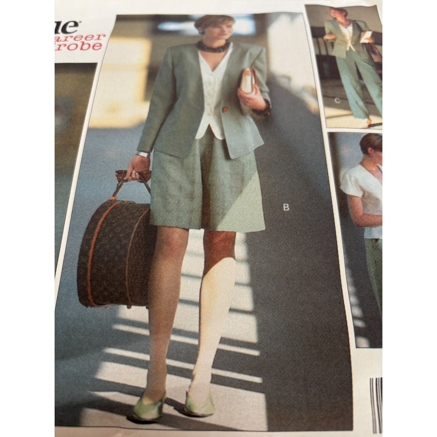 Vogue Sewing Pattern 2637 Career Wardrobe 6-10 Jacket Skirt Shorts Pants Easy UC