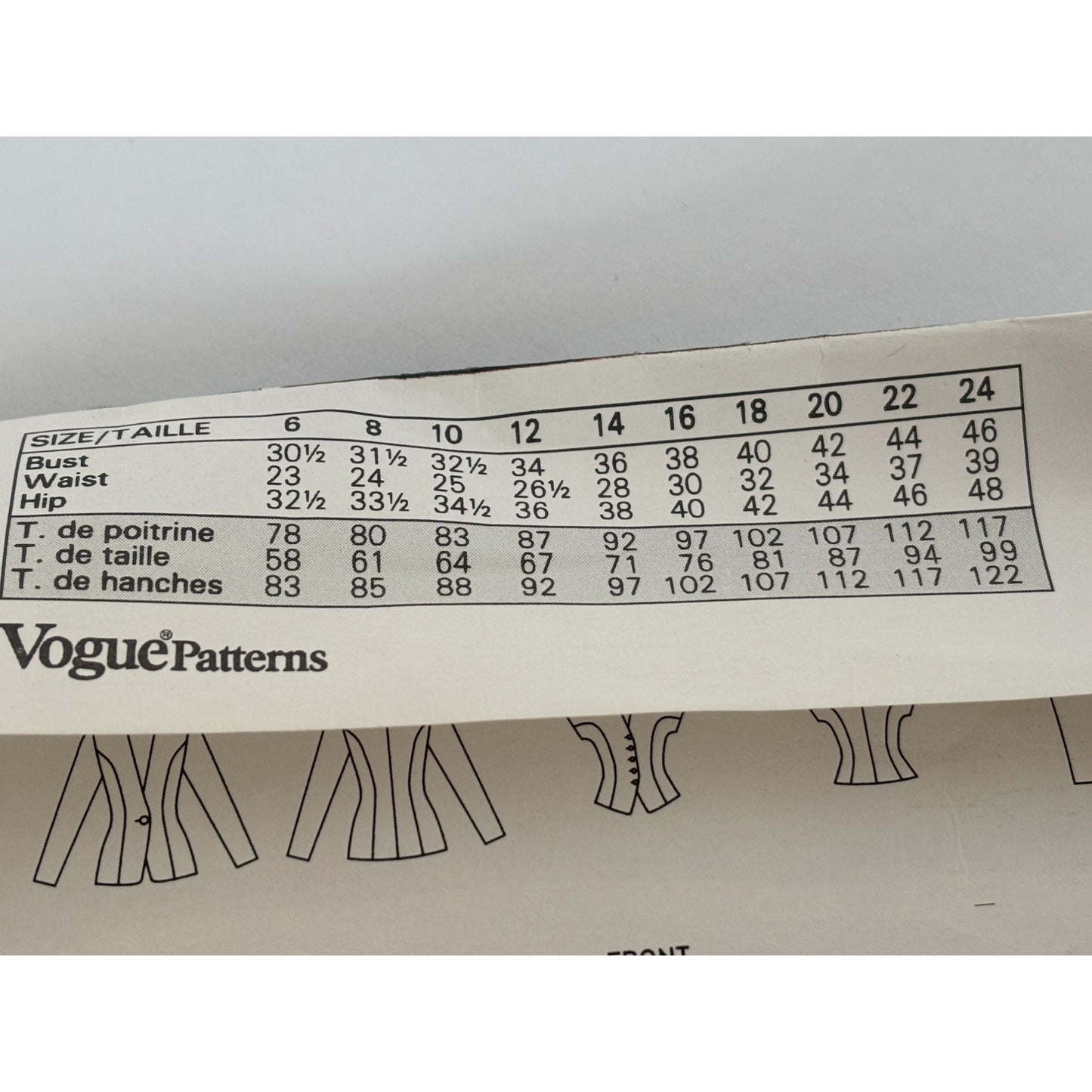 Vogue Sewing Pattern 2637 Career Wardrobe 6-10 Jacket Skirt Shorts Pants Easy UC
