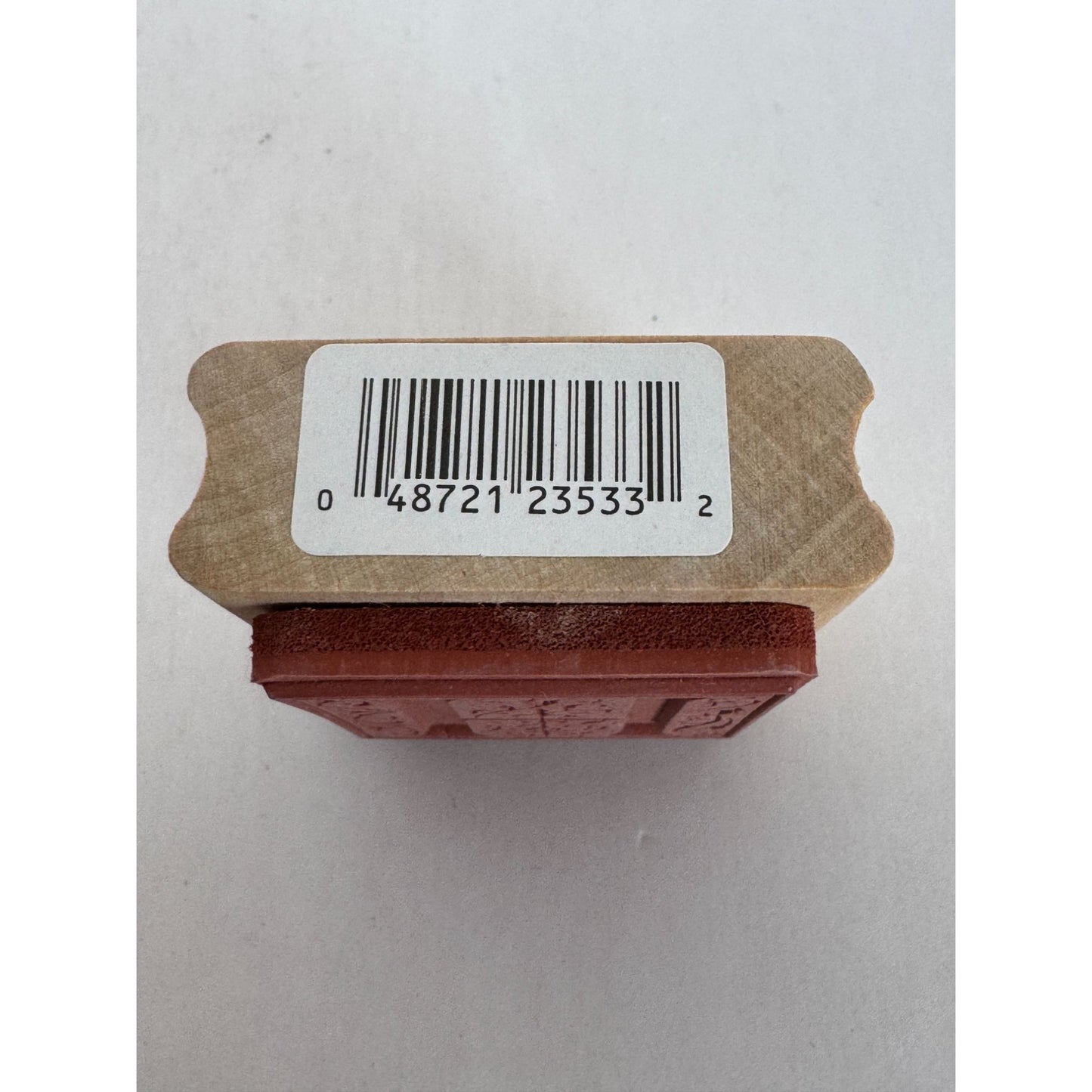 Anitas Rubber Stamp Decorative Letter H Initial Square Ornate Card Making Craft