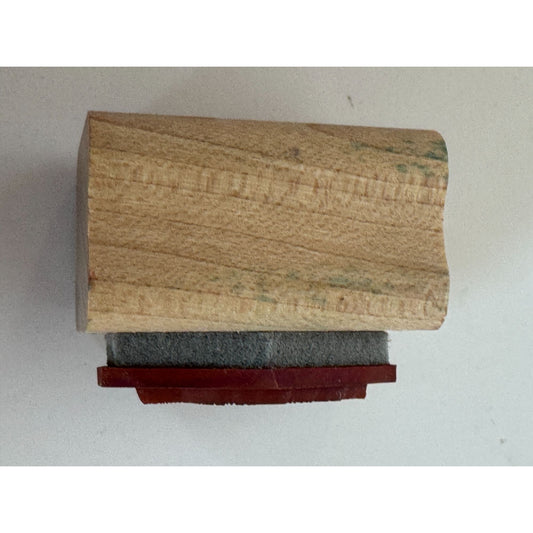 Stampin Up Rubber Stamp Leaf Design Wood Mounted Fall Season Nature Outdoors