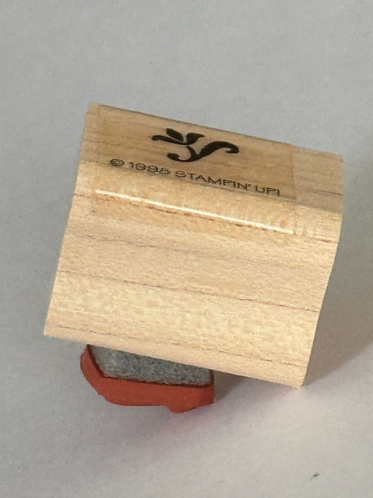 Stampin Up Rubber Stamp Tiny Flower Motif Card Making Decoration Floral Small