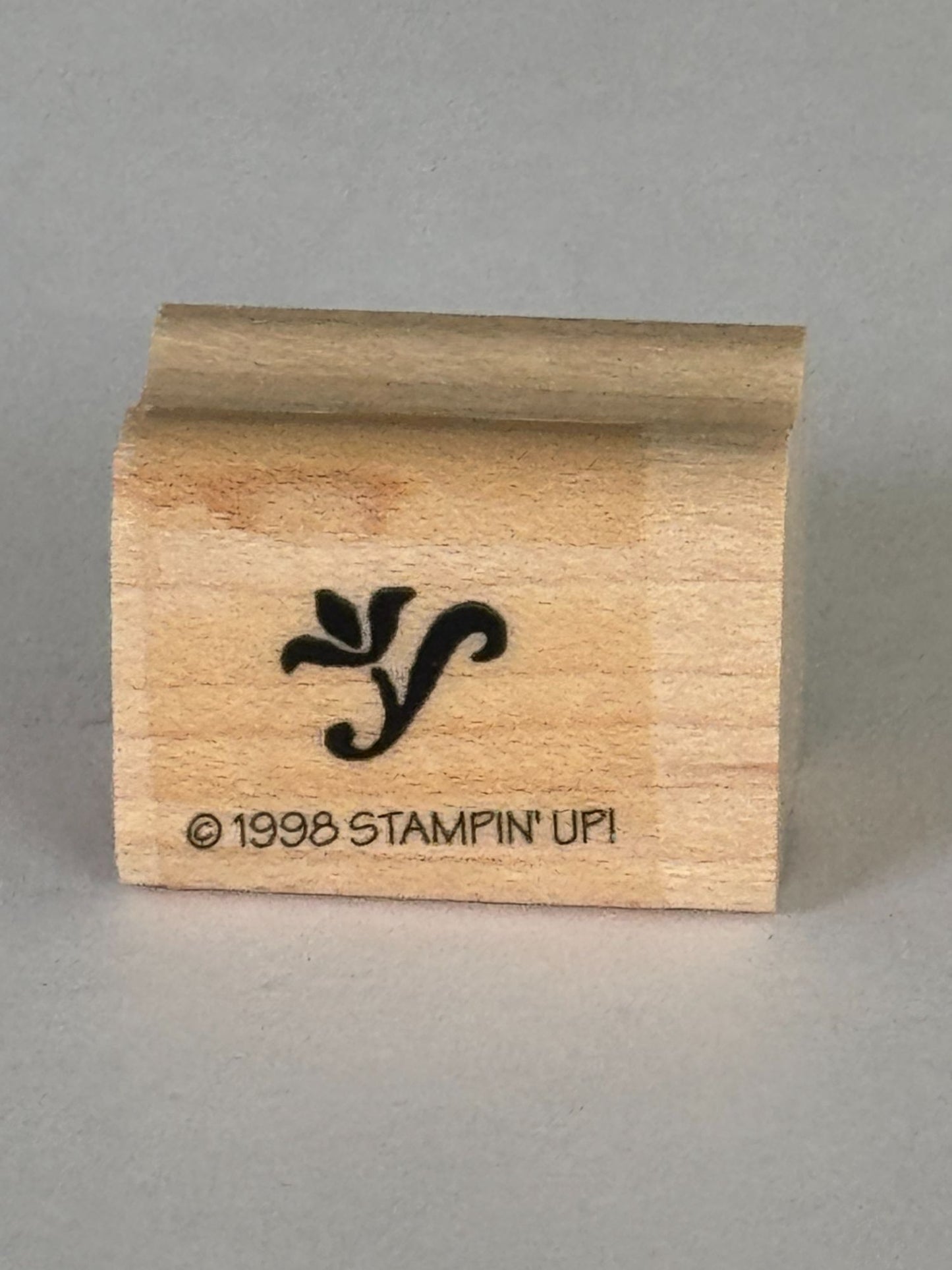 Stampin Up Rubber Stamp Tiny Flower Motif Card Making Decoration Floral Small
